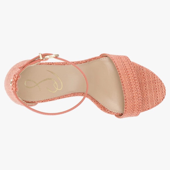 Brand New Sam Edelman Yaro Heels in Stucco Pink Size 8.5B - Picture 3 of 8